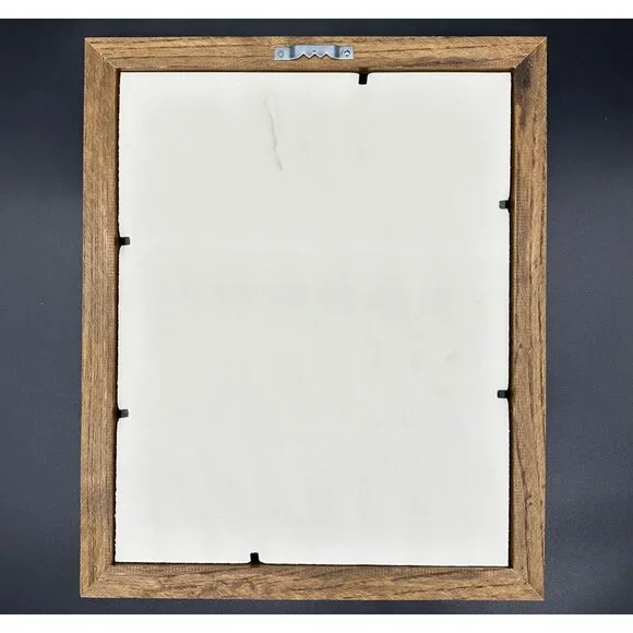 Vintage Botanical Art Print Pink Flower Wood Frame Anne Pratt 1855 Floral Matted - Picture 2 of 8